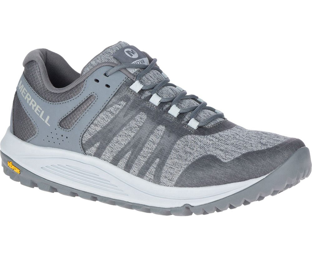 Merrell Sneakers Grey - Nova - Mens 09VTNZBIW